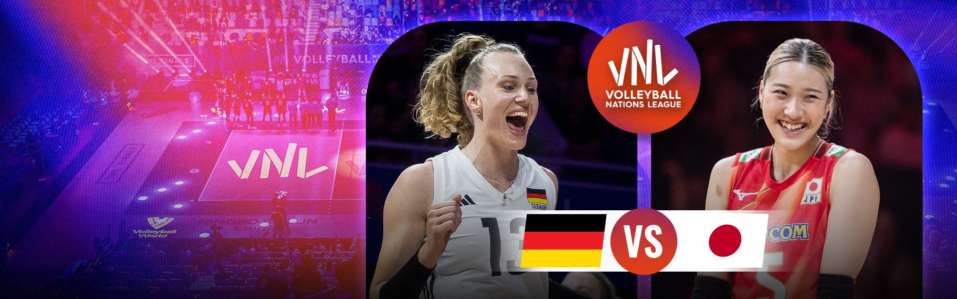 VNL Women | เยอรมนี vs ญี่ปุ่น (7 June 2026)