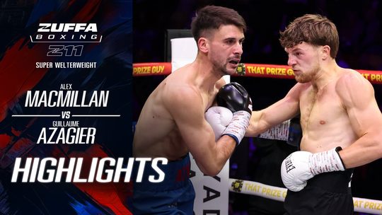 อเล็กซ์ แม็คมิลแลน vs กิโยม อาซากิเยร์ | Zuffa Boxing 11