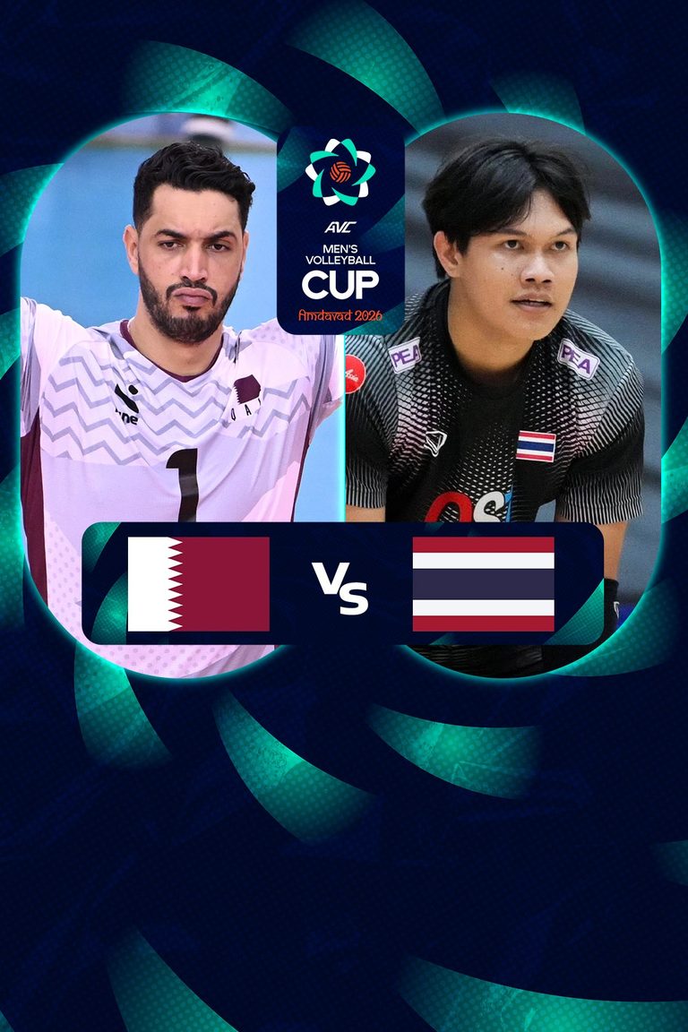 AVC Men’s Volleyball Cup|กาตาร์ vs ไทย (21 June 2026)