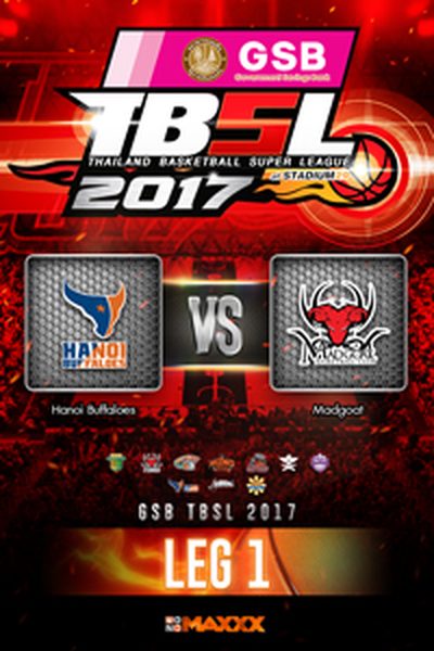 ฮานอย บัฟฟาโล่ส์ VS แมดโกท คู่ที่3 7/1/17 LEG 1 Hanoi Buffaloes VS Madgoat