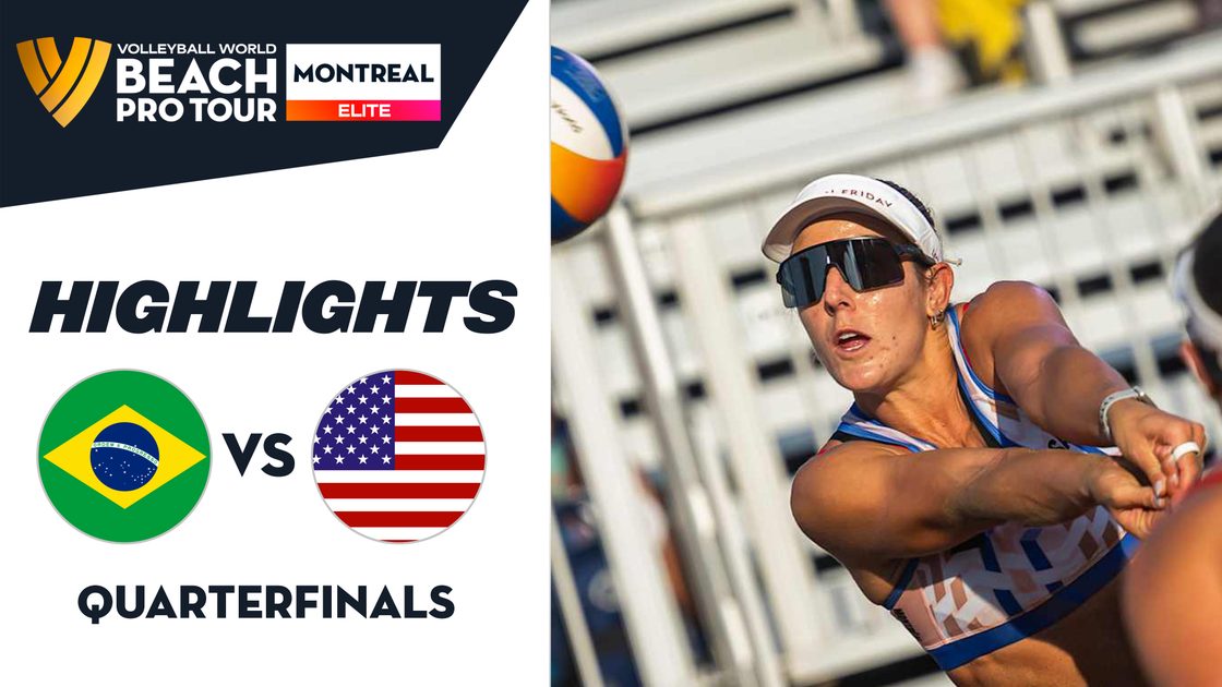 Thamela/Victoria (BRA) vs Donlin/Denaburg (USA) | Quarterfinals | 23 Aug 2026