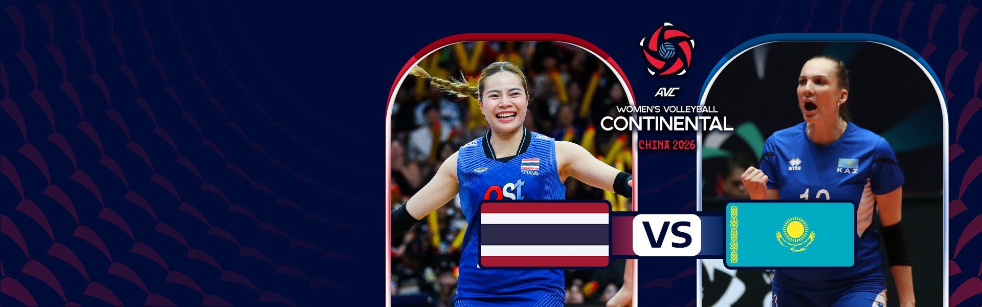 AVC Women's Continental Championship | ไทย vs คาซัคสถาน (25 Aug 2026)