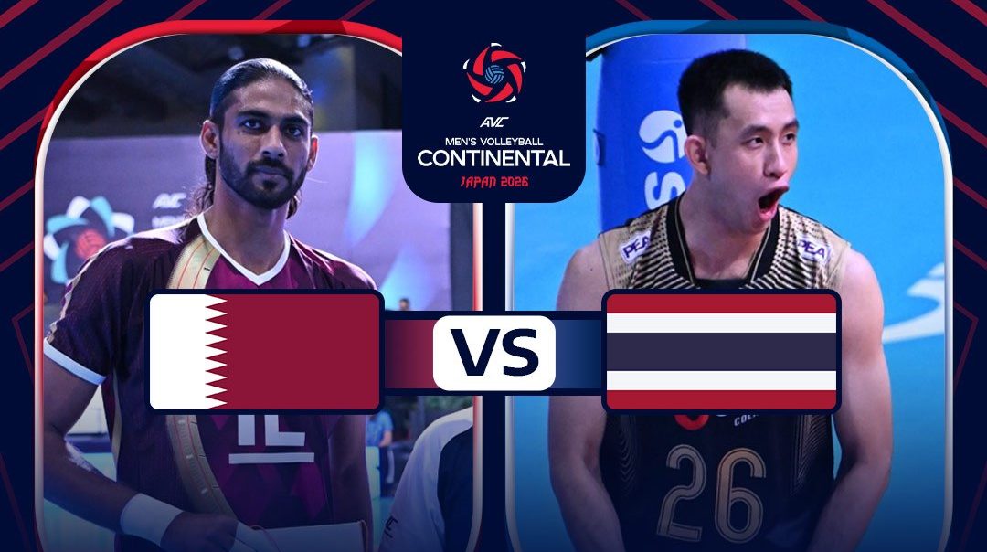 AVC Men's Continental Championship |กาตาร์ vs ไทย (5 Sep 2026)