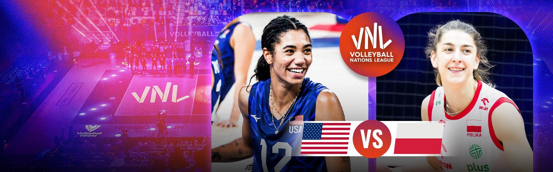 VNL WOMEN | สหรัฐอเมริกา vs โปแลนด์ (9 July 2026)