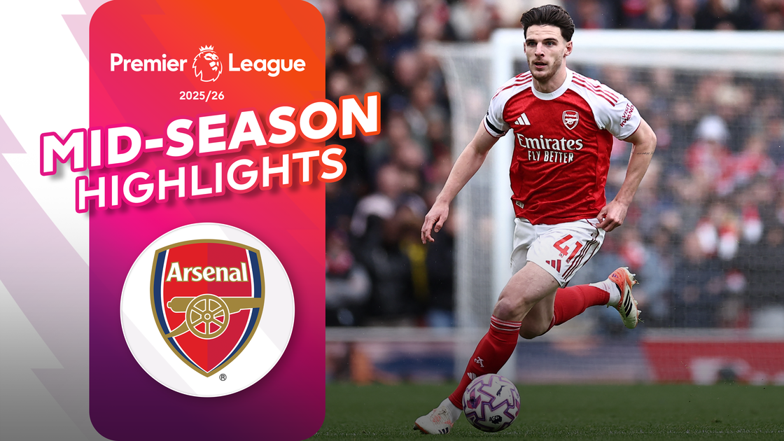 ไฮไลต์ครึ่งฤดูกาลทีมอาร์เซนอล | 2025/26