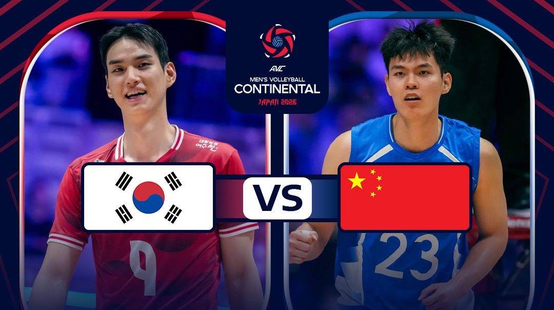 AVC Men's Continental Championship |เกาหลีใต้ vs จีน (10 Sep 2026)