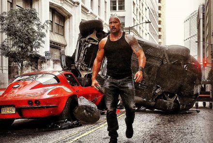 โคตรเท่! รูปใหม่ Dwayne Johnson จากกองถ่าย Fast 8