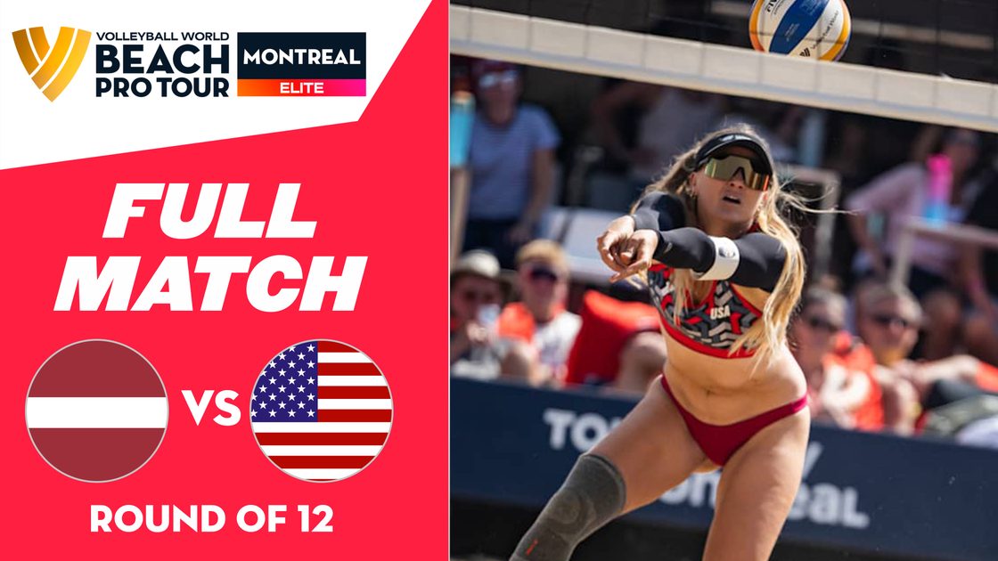Tina/Anastasija (LAT) vs Quiggle/Loreen (USA) | Round of 12 | 23 Aug 2026 