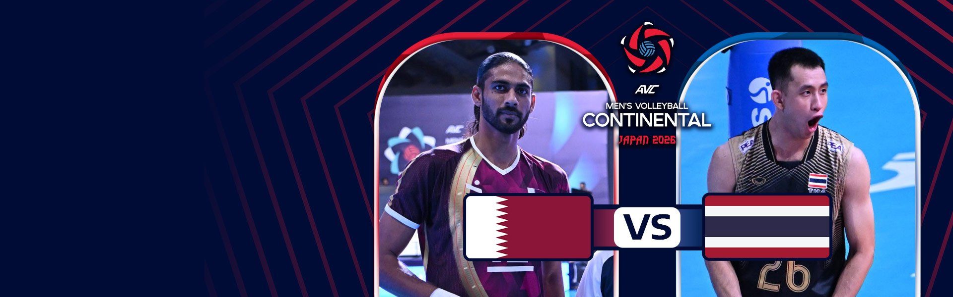 AVC Men's Continental Championship |กาตาร์ vs ไทย (5 Sep 2026)