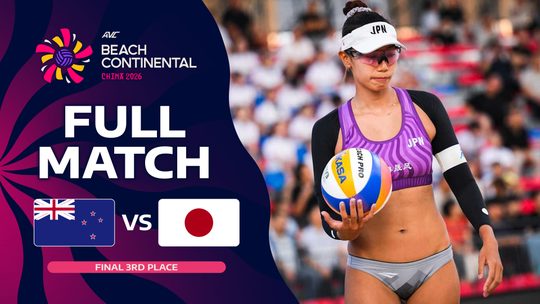 Polley/MacDonald (NZL) vs Shiba/Reika (JPN) | 3rd Place | 6 Sep 2026