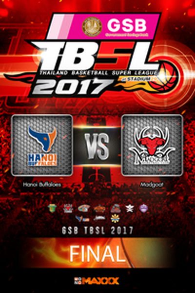 ฮานอย บัฟฟาโล่ส์ VS แมดโกท คู่ที่ 1 26/3/17 3rd G2:
Hanoi Buffaloes - Madgoat