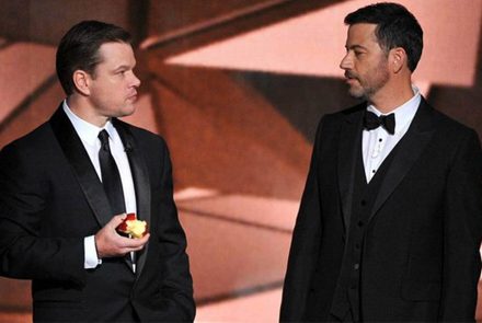 ฮาทั้งฮอลล์! Matt Damon แซะ Jimmy Kimmel กลางงาน Emmy Awards