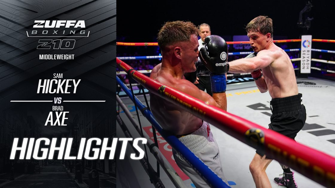 แซม ฮิคกีย์ vs แบรด แอ็กซ์ | Zuffa Boxing 10