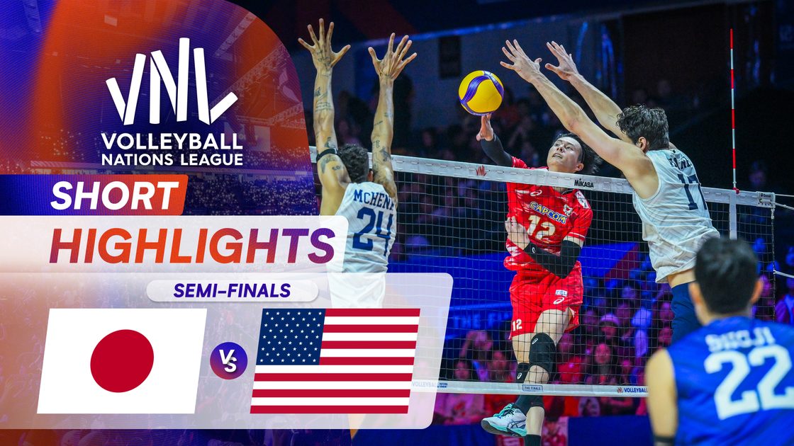 Japan v USA | Semi-finals | VNL 2026