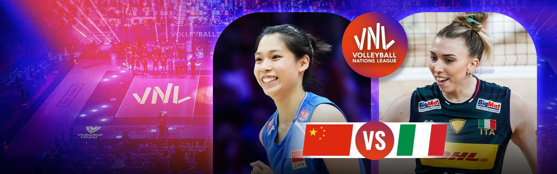 VNL WOMEN | จีน vs อิตาลี (12 July 2026)