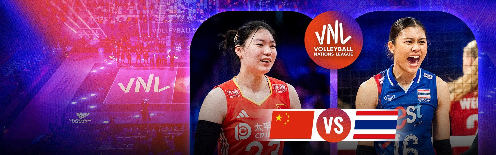 VNL Women | จีน vs ไทย (4 June 2026)