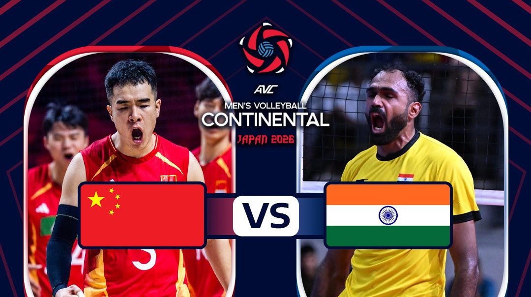 AVC Men's Continental Championship |จีน vs อินเดีย (5 Sep 2026)