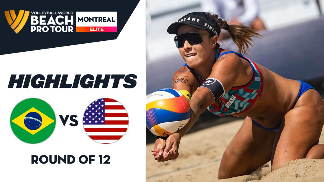 Thamela/Victoria (BRA) vs. Harward/DeBerg (USA) | Round of 12 | 23 Aug 2026 