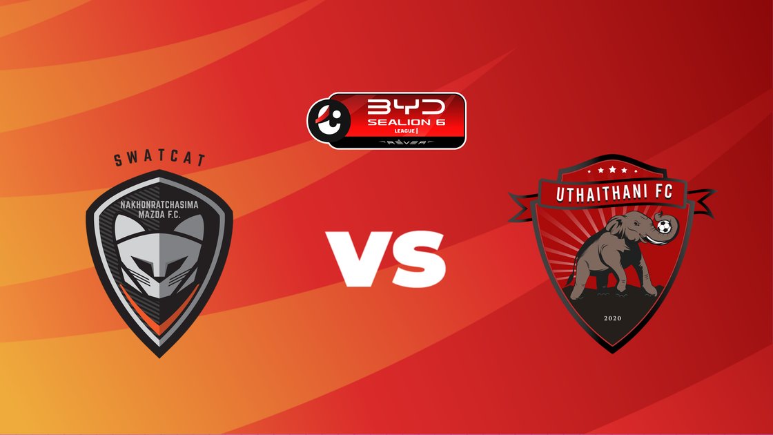 นครราชสีมา มาสด้า เอฟซี v  อุทัยธานี เอฟซี