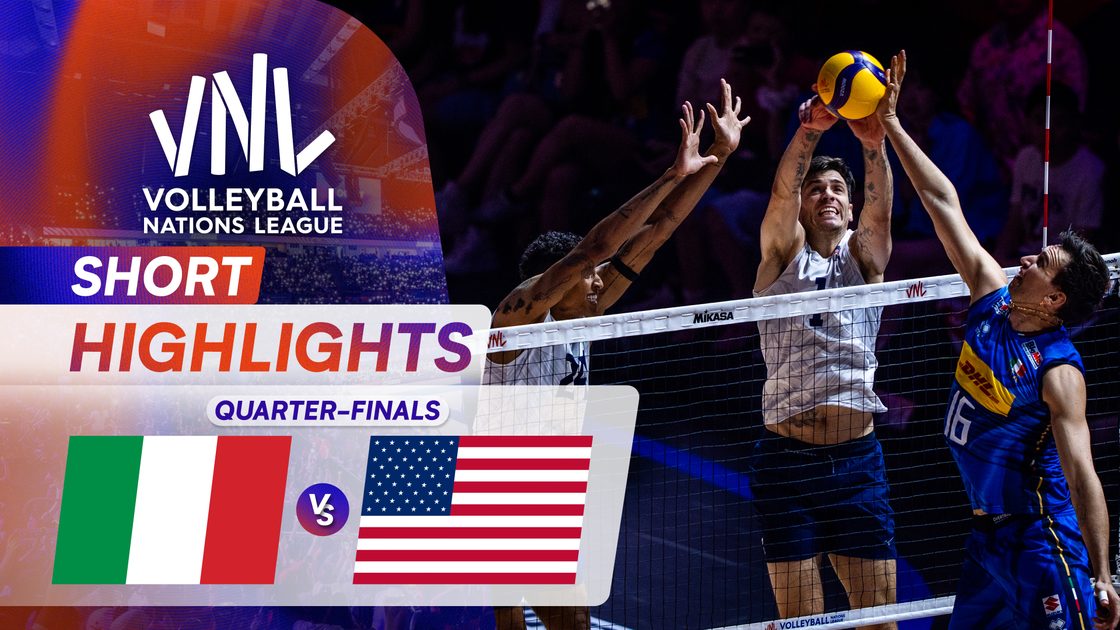 อิตาลี v สหรัฐอเมริกา | รอบก่อนรองชนะเลิศ | VNL 2026