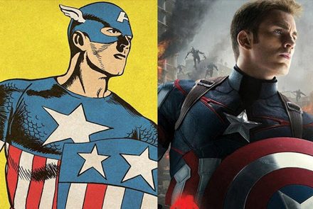 เปรียบเทียบ 10 นักแสดง Marvel กับเวอร์ชั่นคอมมิคส์