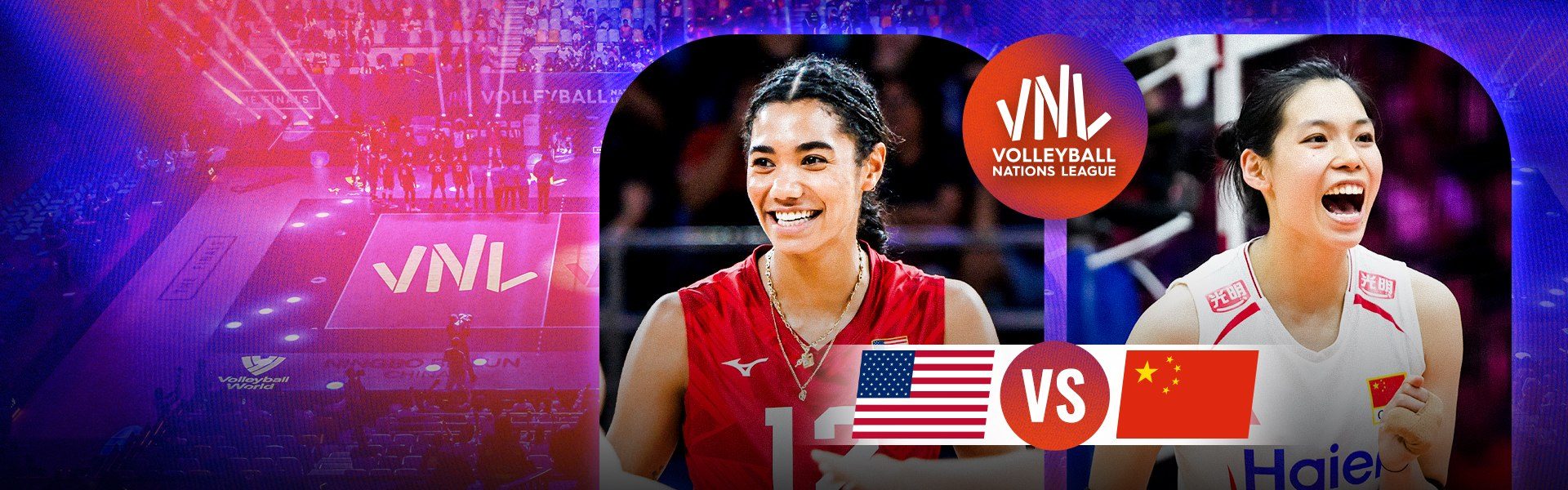 VNL WOMEN | สหรัฐอเมริกา vs จีน (23 July 2026)