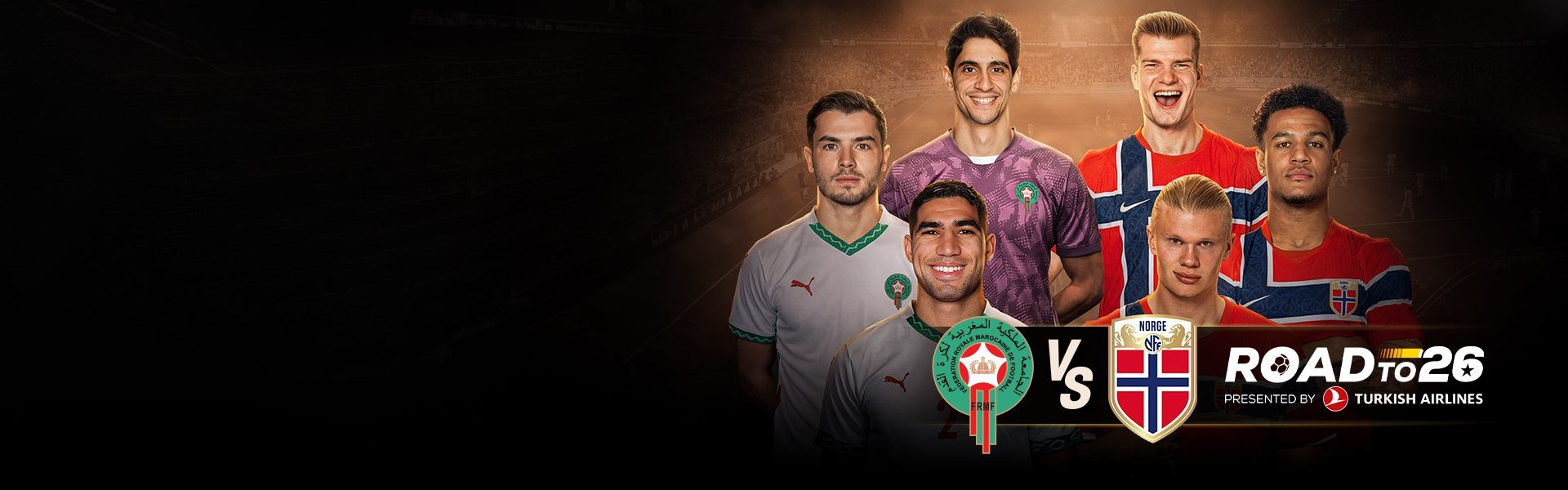 โมร็อกโก vs นอร์เวย์  08 มิ.ย.2026 เวลา 02: 00 น.