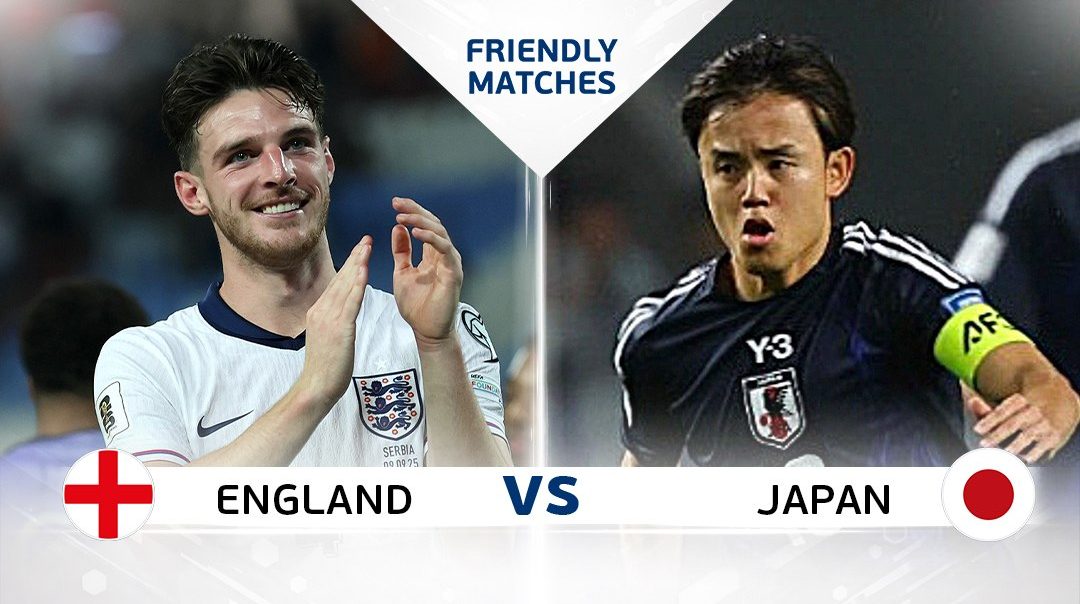 ฟุตบอลกระชับมิตร | อังกฤษ vs ญี่ปุ่น (1 Apr 2026)