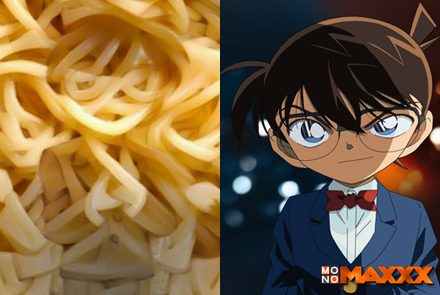 สุดสร้างสรรค์! นำพาสต้ามาทำเป็นตัวละครจากเรื่องโคนัน 