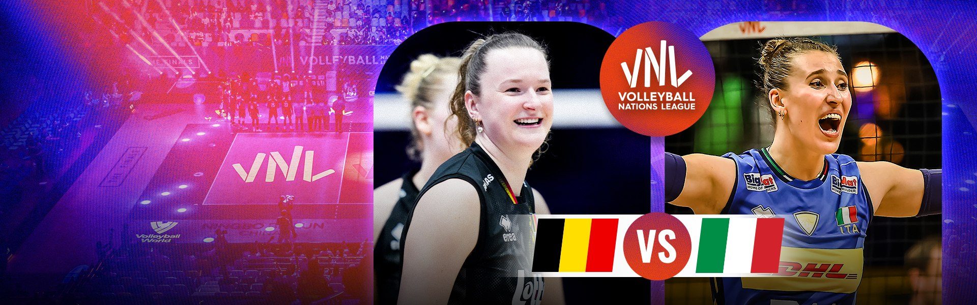 VNL WOMEN | เบลเยียม vs อิตาลี (10 July 2026)