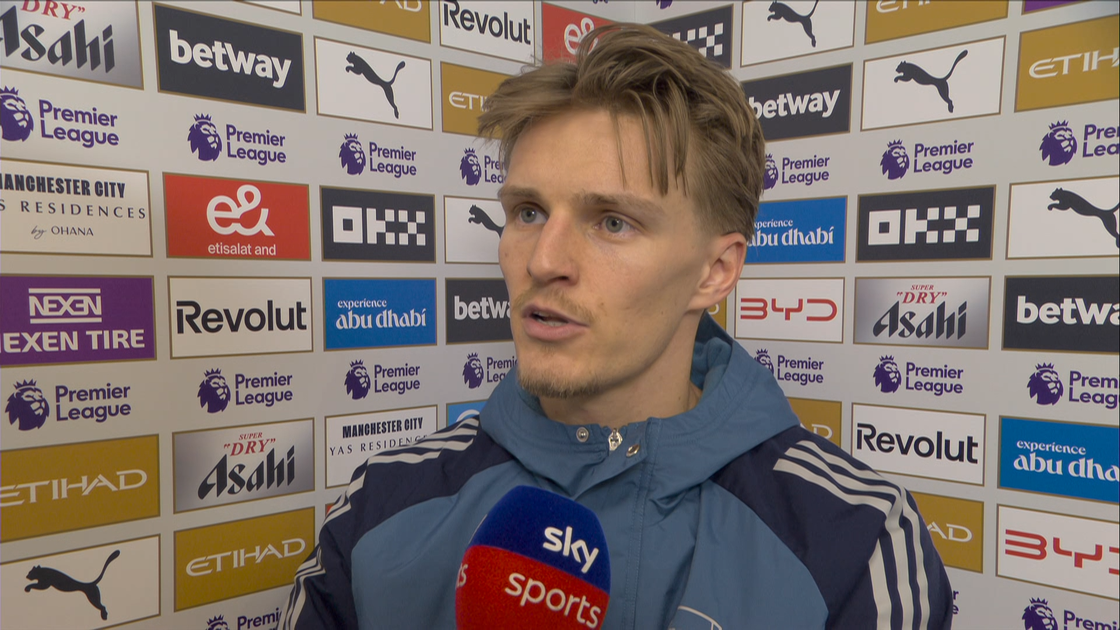 สิ้นเสียงนกหวีด: แมนเชสเตอร์ ซิตี้ พบ อาร์เซนอล | มาร์ติน โอเดการ์ด (สัมภาษณ์หลังเกม)