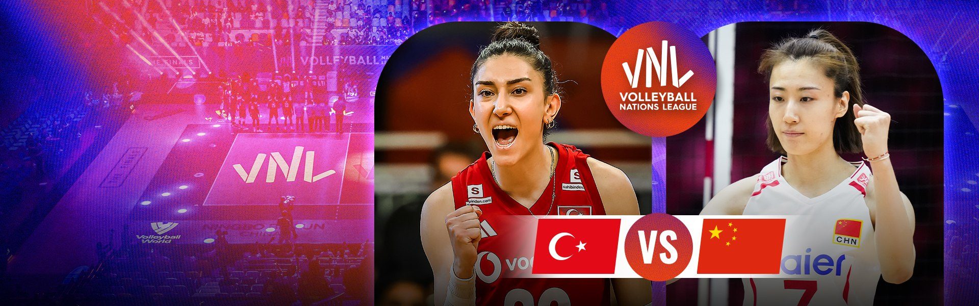 VNL Women | ตุรเคีย vs จีน (21 June 2026)