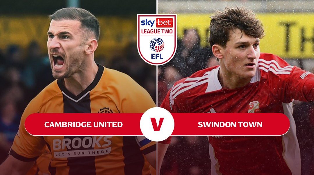 อีเอฟแอล ลีกทู | เคมบริดจ์ ยูไนเต็ด v สวินดอน ทาวน์ (3 Apr 2026)