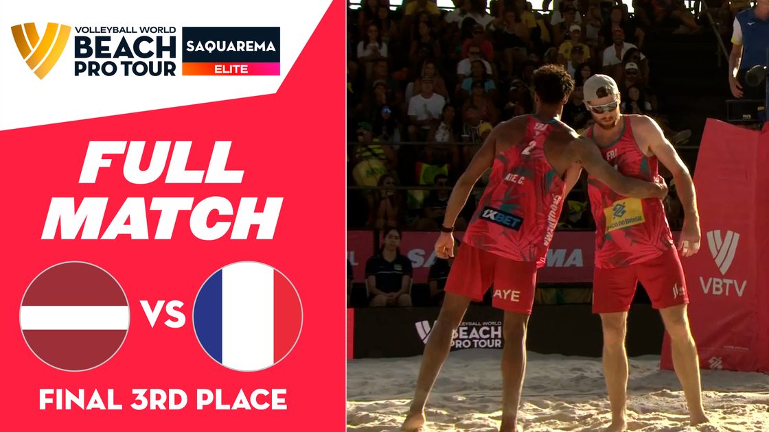 Plavins/Fokerots (LAT) vs Daubas/Aye C. (FRA) | Final 3rd Place | 13 April 2026