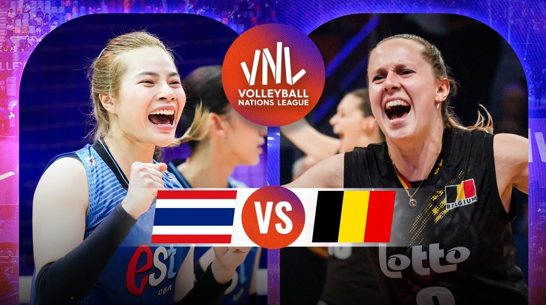 VNL Women | ไทย vs เบลเยียม (6 June 2026)