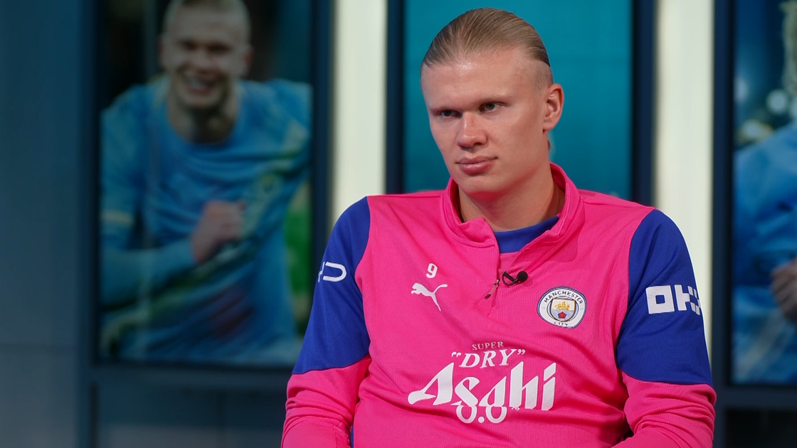 ก่อนเสียงนกหวีด: แมนฯ ซิตี้ พบ อาร์เซนอล | เออร์ลิง ฮาแลนด์ (สัมภาษณ์ก่อนเกม)