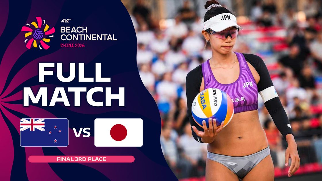 Polley/MacDonald (NZL) vs Shiba/Reika (JPN) | 3rd Place | 6 Sep 2026