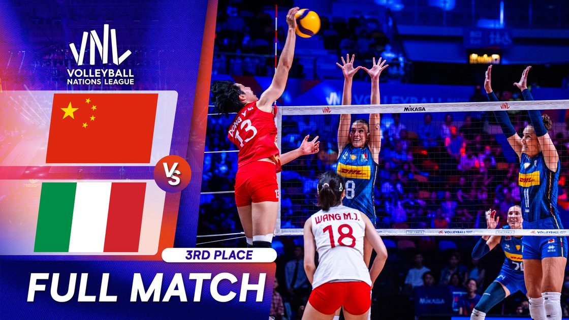 จีน v อิตาลี | รอบชิงอันดับ 3 | VNL 2026
