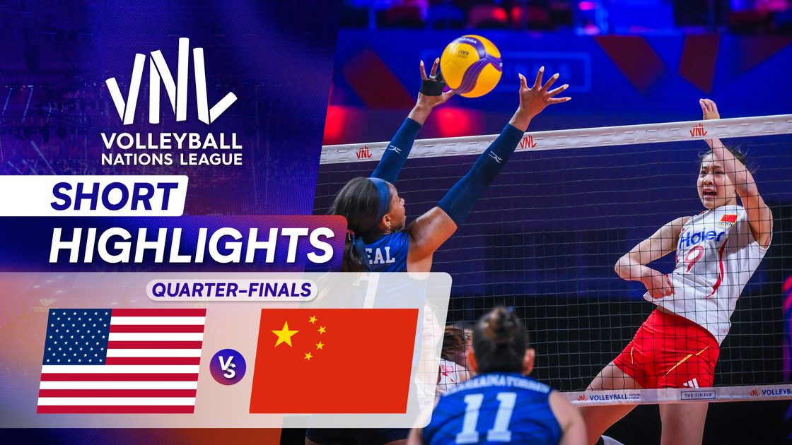 สหรัฐอเมริกา v จีน | รอบก่อนรองชนะเลิศ | VNL 2026