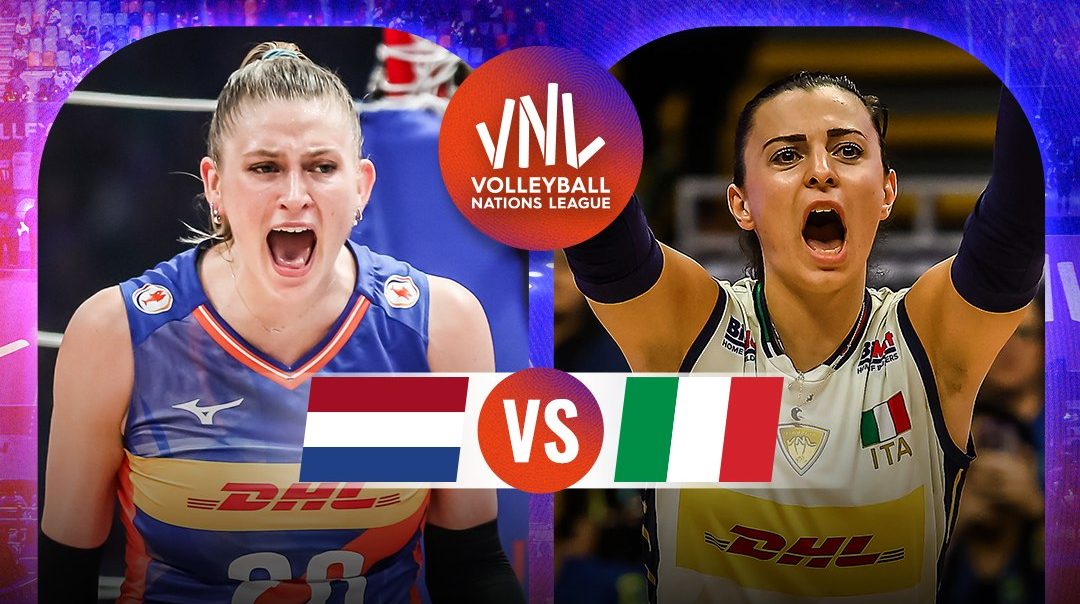 VNL Women | เนเธอร์แลนด์ vs อิตาลี (6 June 2026)