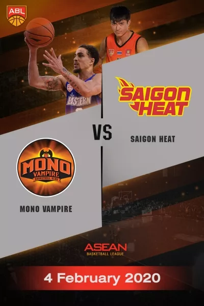 ABL 2019-2020 - โมโน แวมไพร์ VS ไซ่ง่อนฮีต  (04-02-20) ABL 2019-2020 - Mono Vampire Basketball Club VS Saigon Heat (04-02-20)
