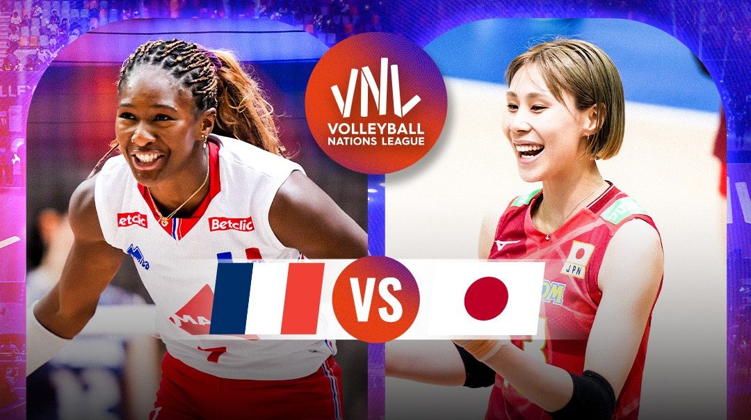 VNL Women | ฝรั่งเศส vs ญี่ปุ่น (4 June 2026)