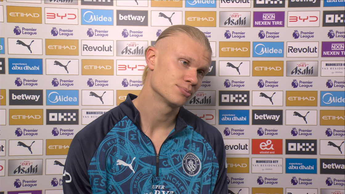 สิ้นเสียงนกหวีด: แมนเชสเตอร์ ซิตี้ พบ อาร์เซนอล | เออร์ลิง ฮาแลนด์ (สัมภาษณ์หลังเกม)