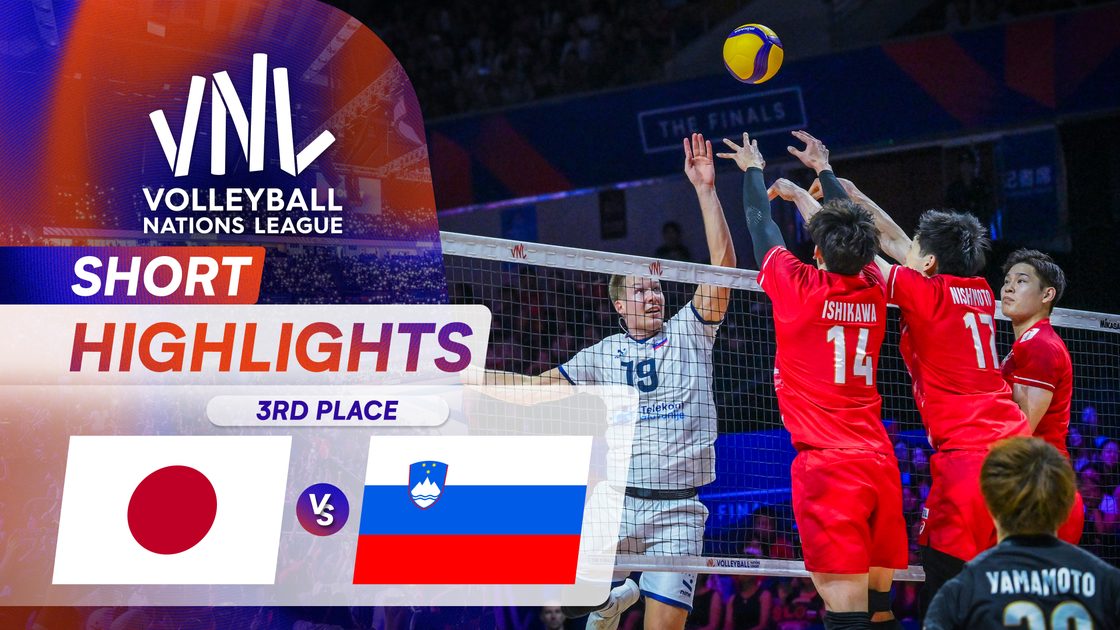 ญี่ปุ่น v สโลวีเนีย | รอบชิงอันดับ 3 | VNL 2026
