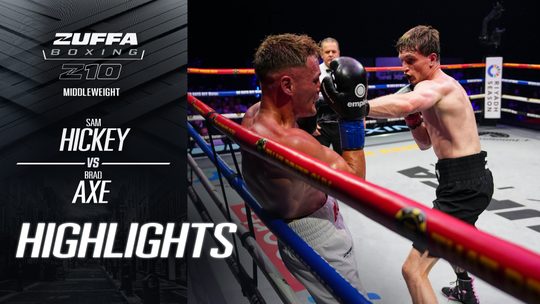 แซม ฮิคกีย์ vs แบรด แอ็กซ์ | Zuffa Boxing 10