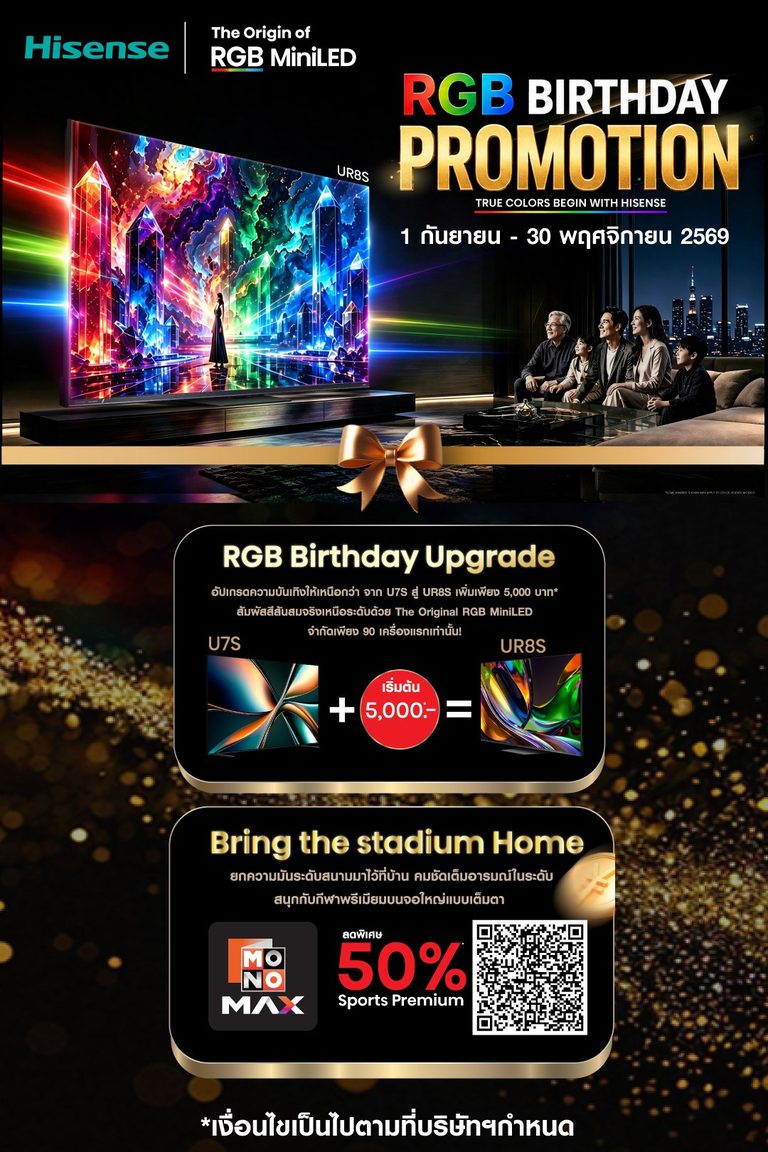 Hisense RGB Birthday Promotion Campaign