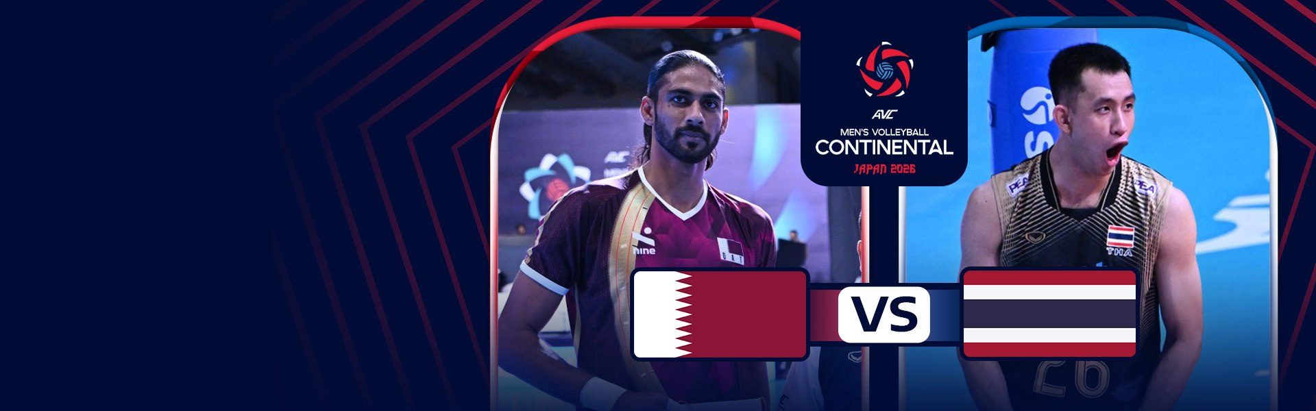 AVC Men's Continental Championship |กาตาร์ vs ไทย (5 Sep 2026)
