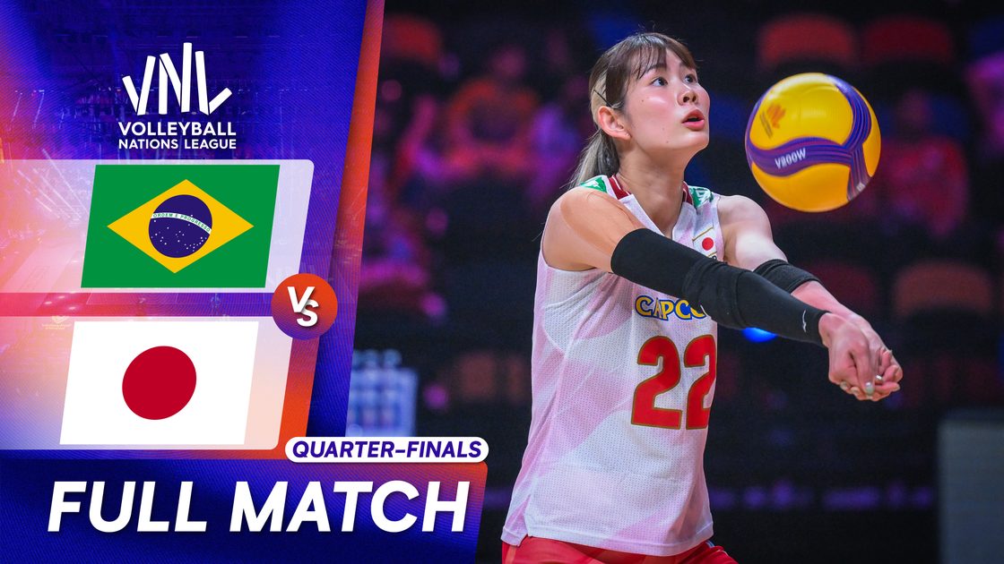 บราซิล v ญี่ปุ่น | รอบก่อนรองชนะเลิศ | VNL 2026