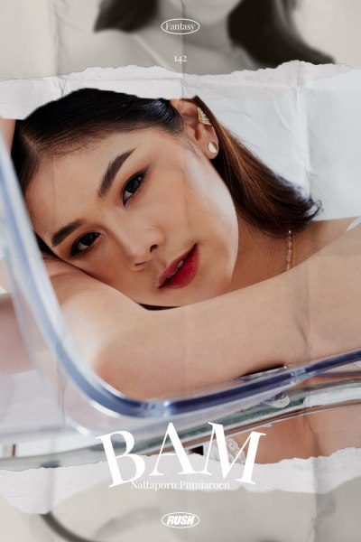 แบม ณัฐพร พุ่มเจริญ RUSH Fashion Vol.142 Bam