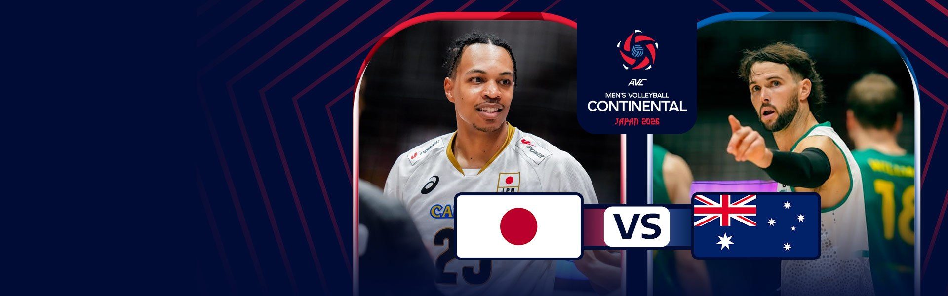 AVC Men's Continental Championship |ญี่ปุ่น vs ออสเตรเลีย (8 Sep 2026)